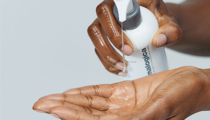 precleanse dispensing in hand