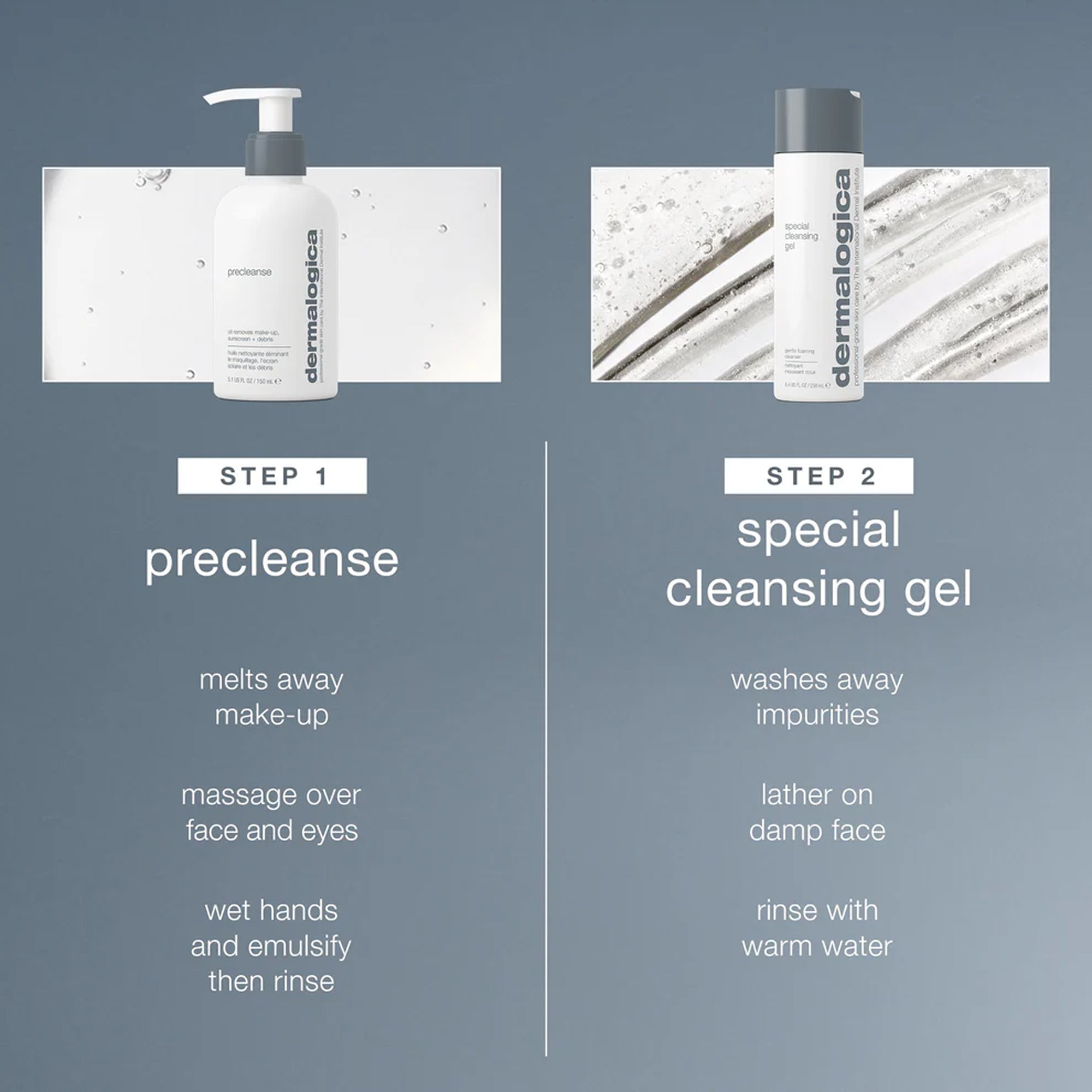 The dermalogica double cleanse bestselling duo