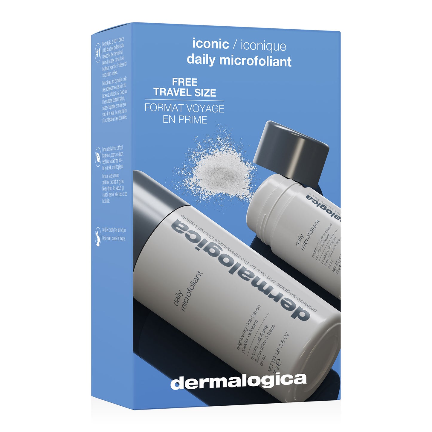 Daily Microfoliant Exfoliator Set (1 full size + free travel)