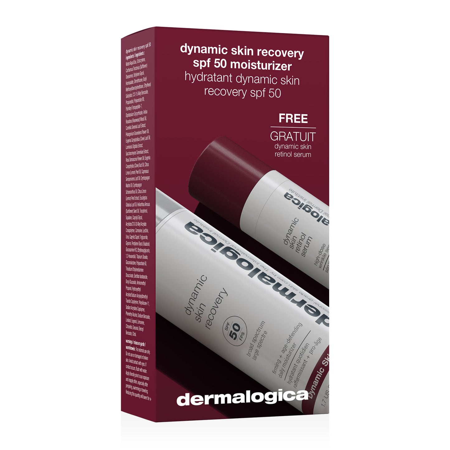 Dynamic Skin Recovery SPF50 Duo (1 full size + 1 free travel)