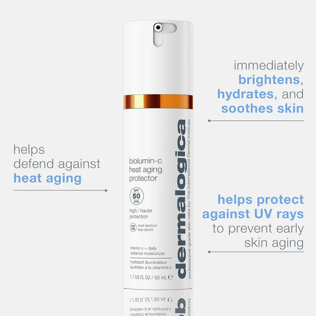 biolumin-c heat aging protector spf50 travel size