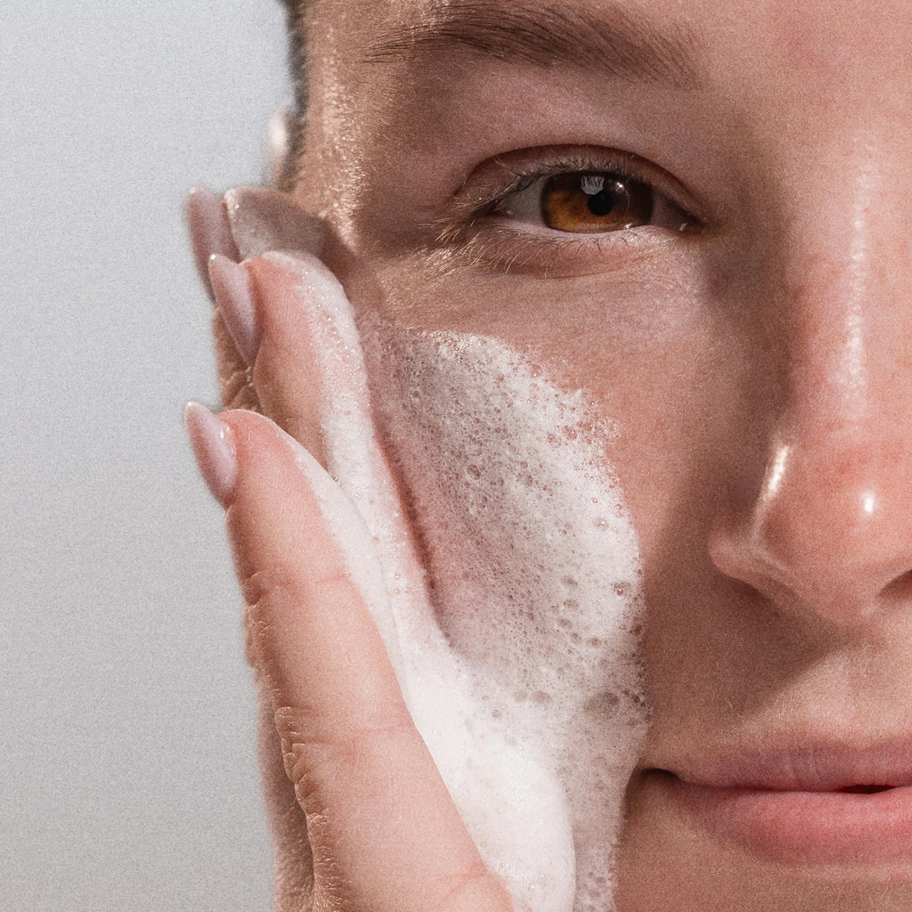 special cleansing gel + daily microfoliant