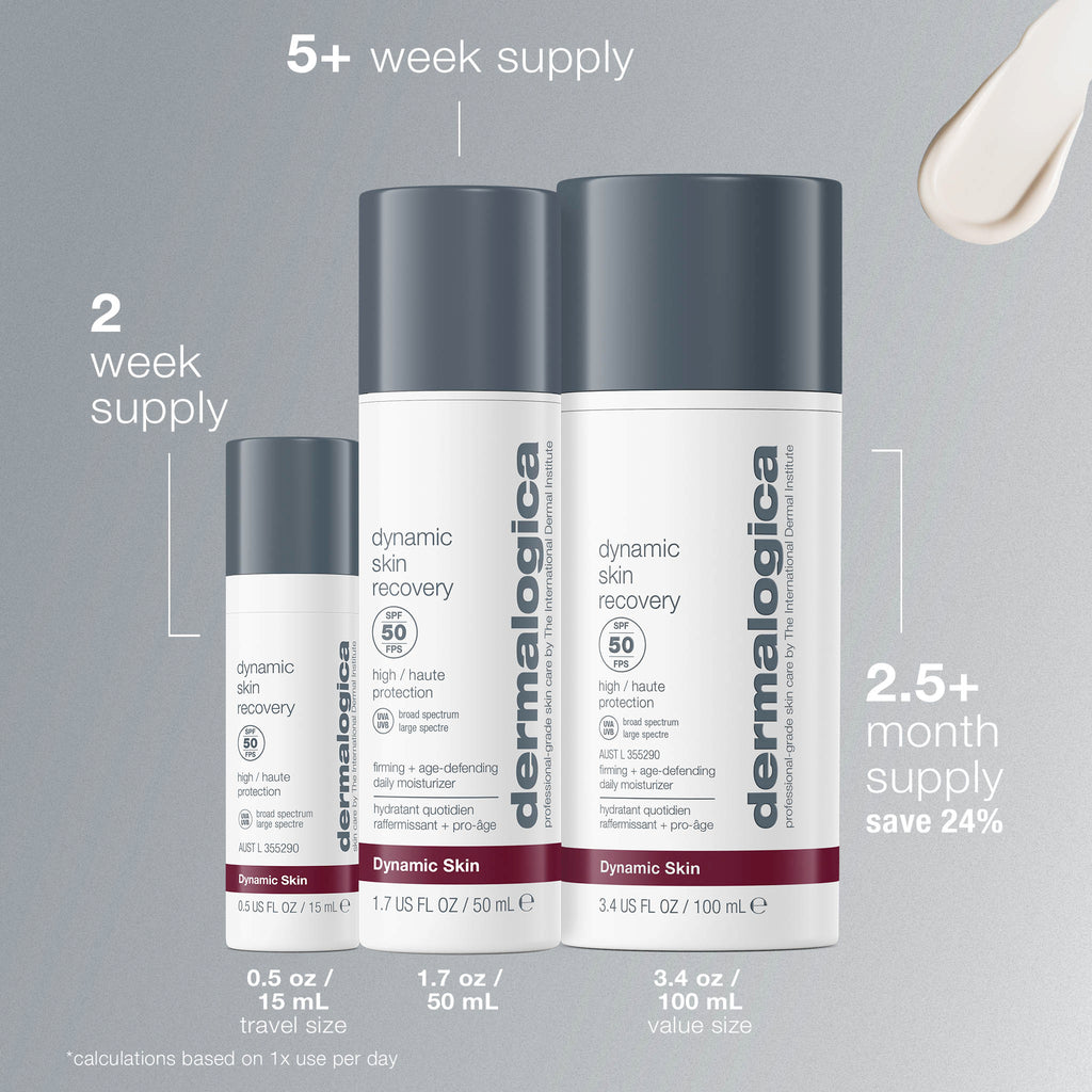 Dynamic Skin Recovery SPF50, SPF Moisturiser, Anti-Ageing Moisturiser ...